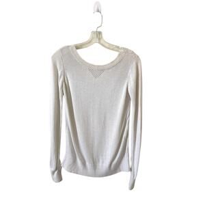 Lululemon Pullover Sweater Light Gray Tan Cream Size 8